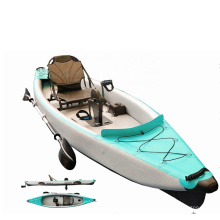 Factory custom canoes plastic kayak made in China for both fishing and recreation